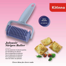 Load image into Gallery viewer, 9 Style Rolling Cookie Cutters Round Dough Roller Slices Biscuit Cookies Fondant Lattice Cutter Pastry Tools Christmas Tree Dies