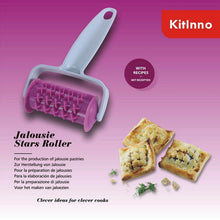 Load image into Gallery viewer, 9 Style Rolling Cookie Cutters Round Dough Roller Slices Biscuit Cookies Fondant Lattice Cutter Pastry Tools Christmas Tree Dies