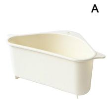 Load image into Gallery viewer, Kitchen Triangle Sink Drain Rack Vegetable Rack Household Triangle Hangable Storage Convenient Punch-Free Tray Storage Basket