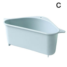 Load image into Gallery viewer, Kitchen Triangle Sink Drain Rack Vegetable Rack Household Triangle Hangable Storage Convenient Punch-Free Tray Storage Basket