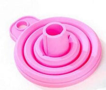 Load image into Gallery viewer, 2pcs Silicone cozinha Foldable Collapsible Style Funnel Hopper kitchen tools kitchen gadgets accessories cooking tools