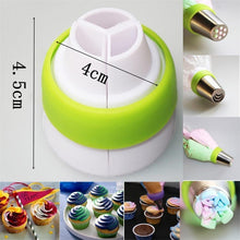 Load image into Gallery viewer, Russian Tulip Icing Piping Tips Nozzles Stainless Steel Flower Cream Pastry Leaf Tips Nozzles Bag Cupcake Cake Decorating Tools